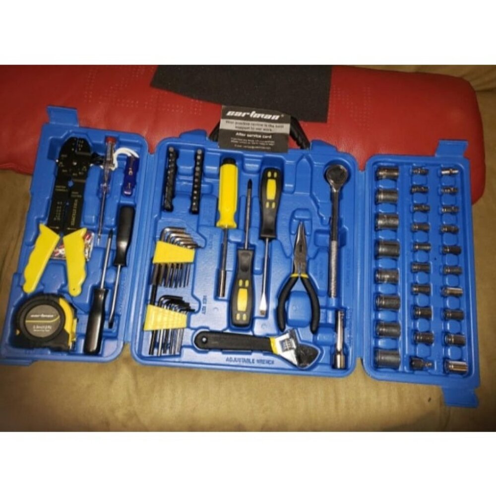 122 Piece Auto Tool Accessory Set Tool Kit Set Electric Tool Set